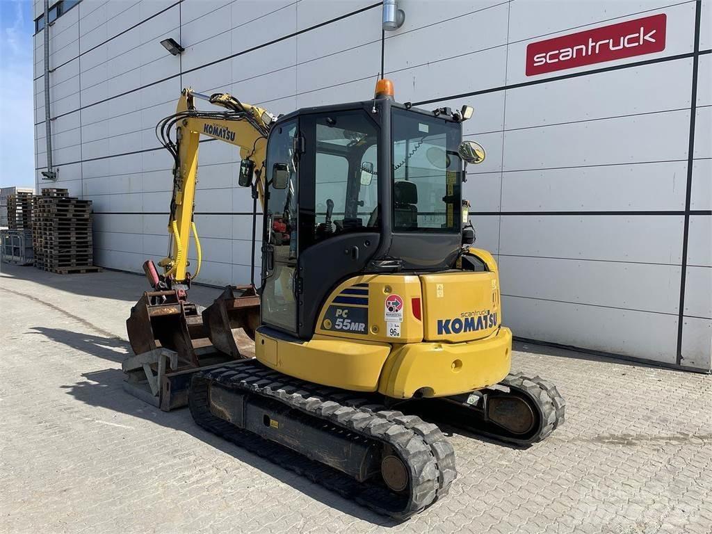 Komatsu PC55MR-5 Gravemaskiner på hjul