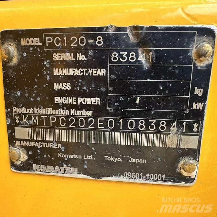 Komatsu PC 120-8 Gravemaskiner på larvebånd