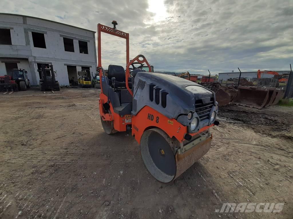 Hamm HD 8 VV Tvilling tromle