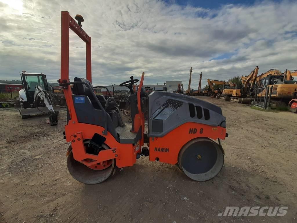 Hamm HD 8 VV Tvilling tromle