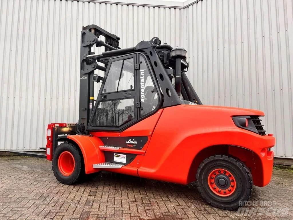 Linde H80D-03/1100 Diesel gaffeltrucks