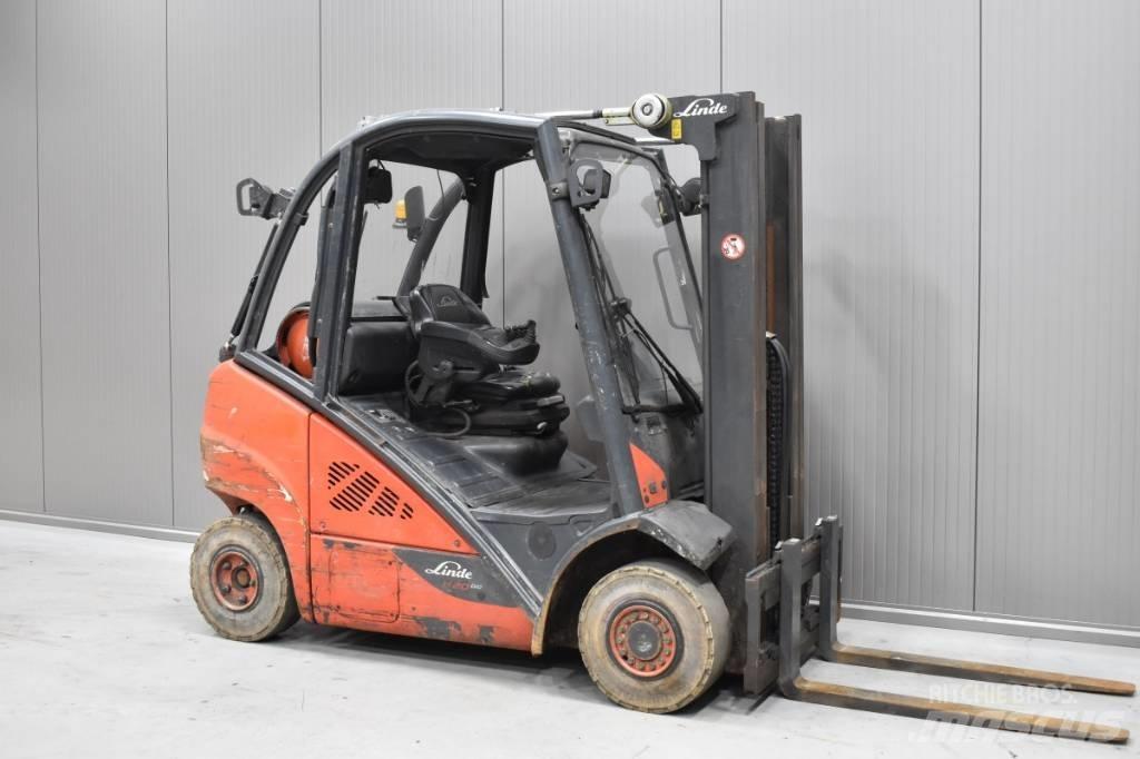 Linde H 20 T/600 - 02 LPG gaffeltrucks