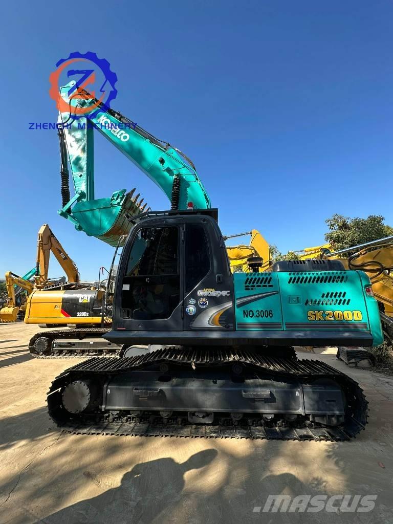 Kobelco SK 200 Gravemaskiner på larvebånd