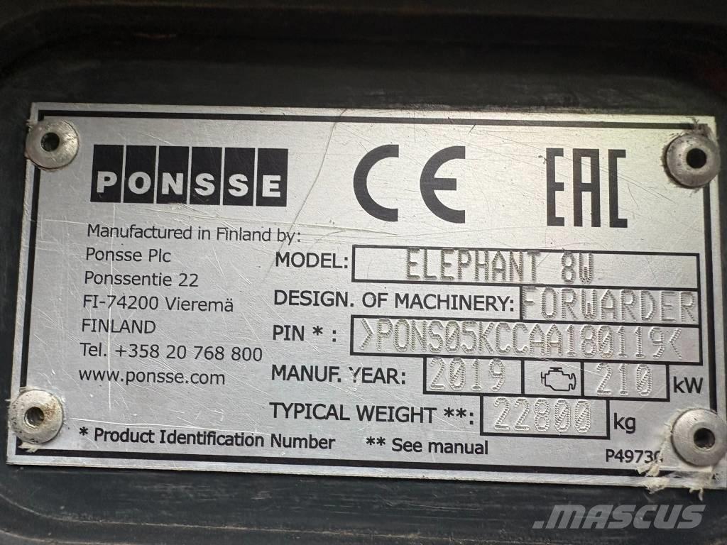Ponsse Elephant Udkørselsmaskiner