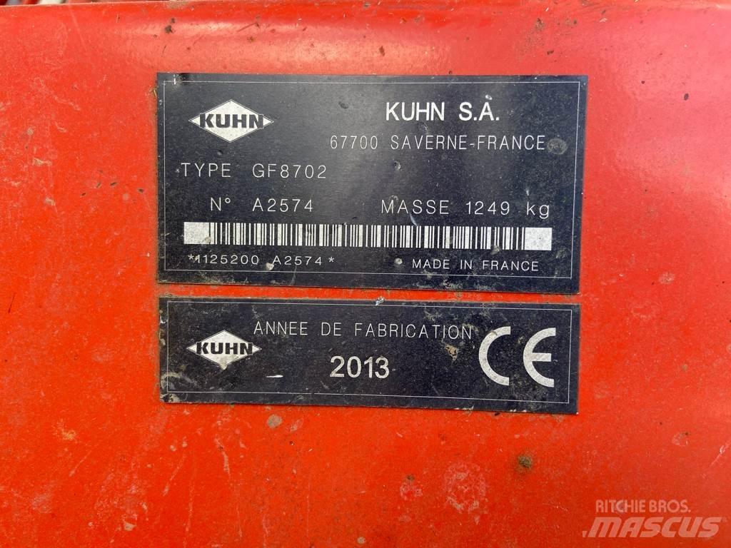 Kuhn GF8702 River og høvendere