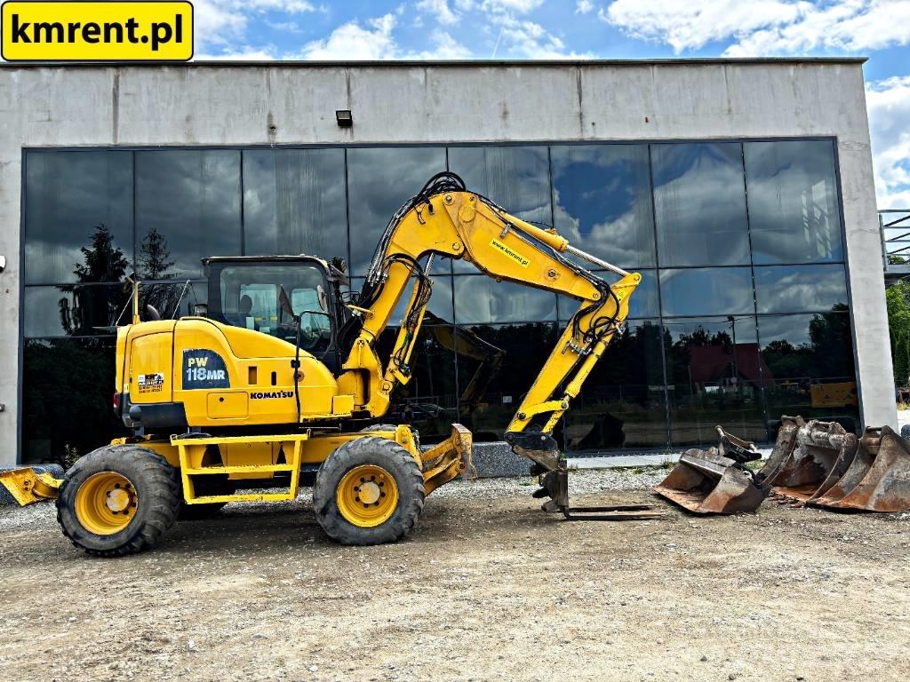 Komatsu PW 118 MR-8 Gravemaskiner på hjul