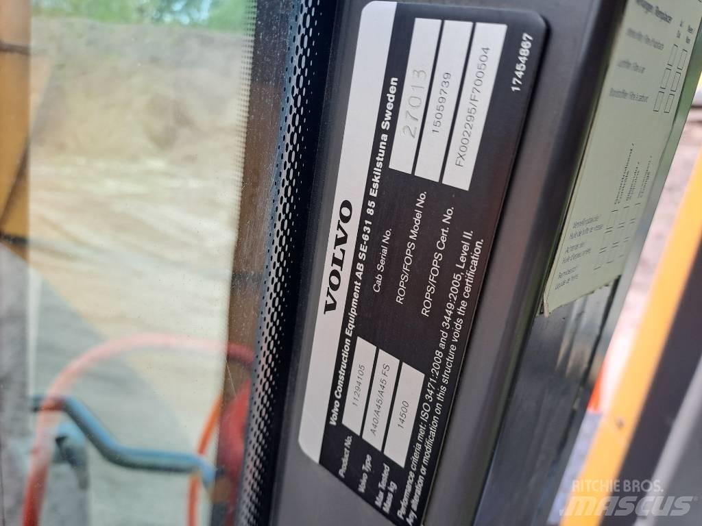 Volvo A45G Terrængående lastbiler