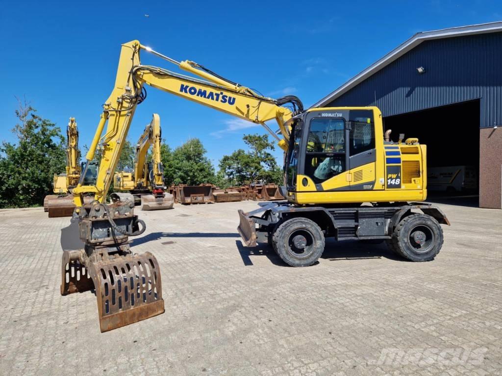 Komatsu PW 148-11 Gravemaskiner på hjul