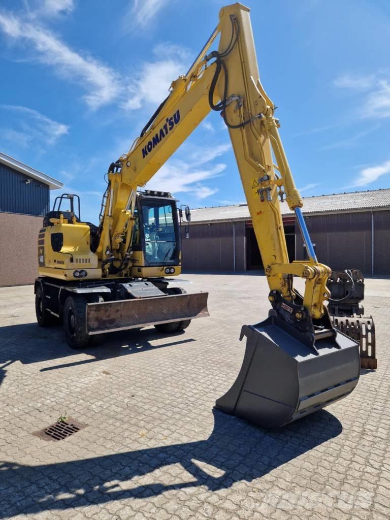 Komatsu PW 148-11 Gravemaskiner på hjul