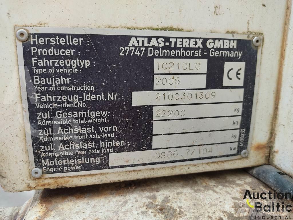Terex TC210LC Gravemaskiner på larvebånd