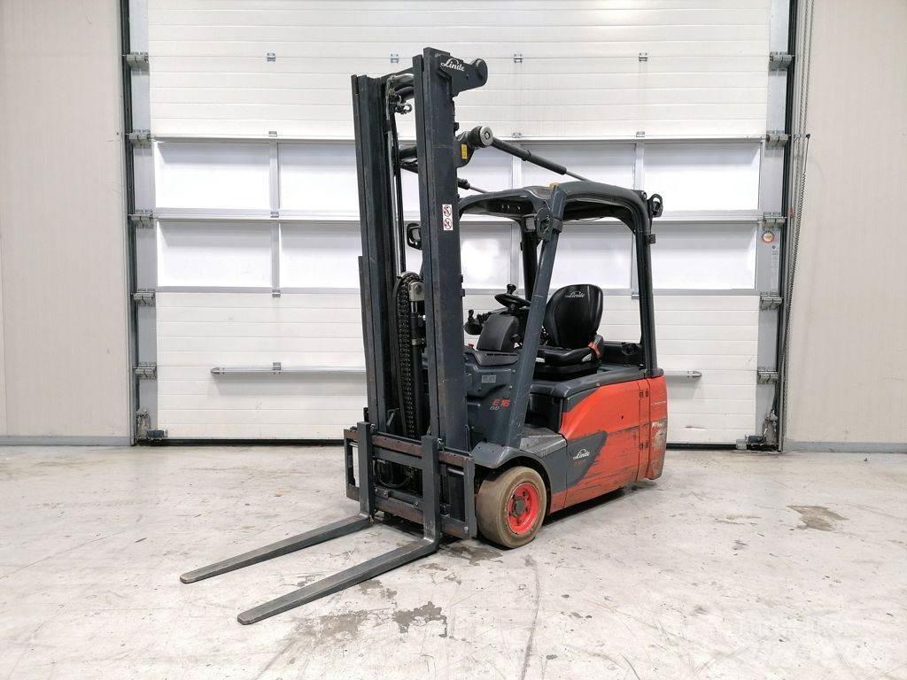 Linde E16L-02 El gaffeltrucks