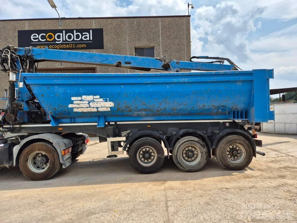 Meiller MHKS 41/3 Semi-trailer med tip