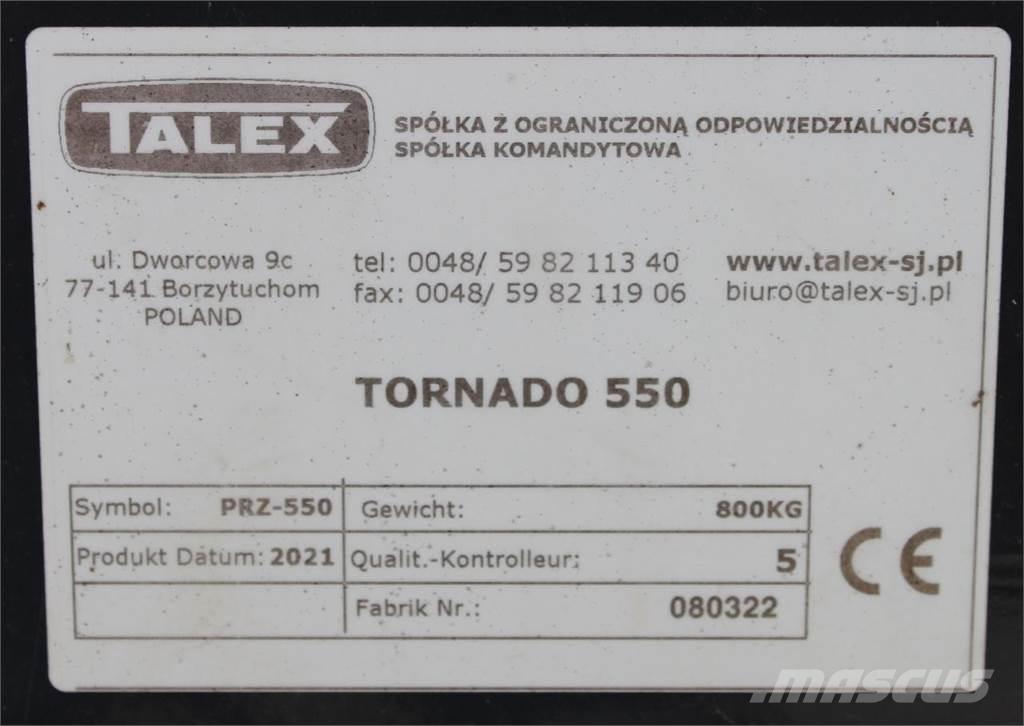 Talex Tornado 550 River og høvendere