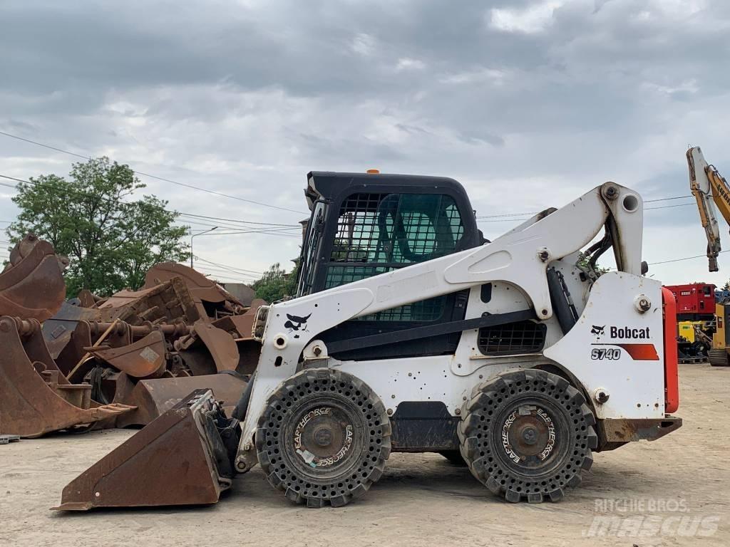 Bobcat S 740 Minilæsser - skridstyret