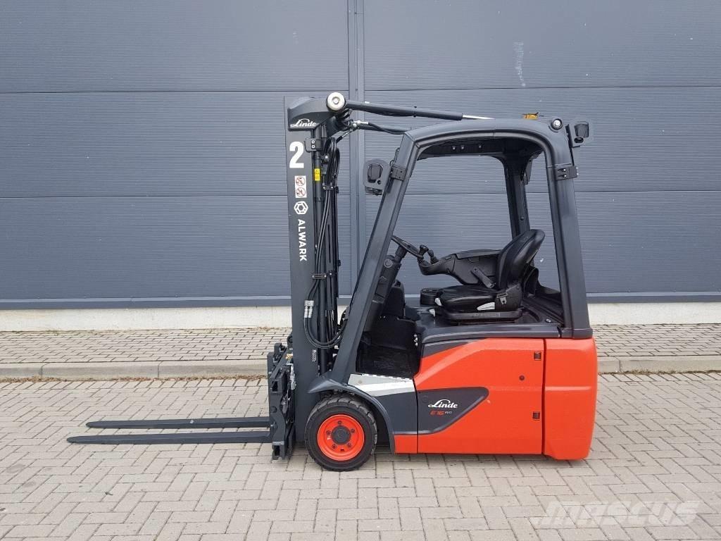 Linde E16C El gaffeltrucks