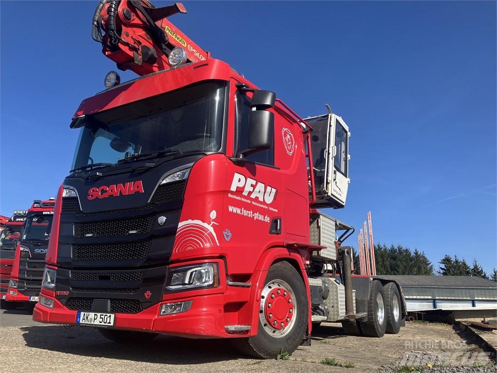 Scania R 590 Tømmertransport