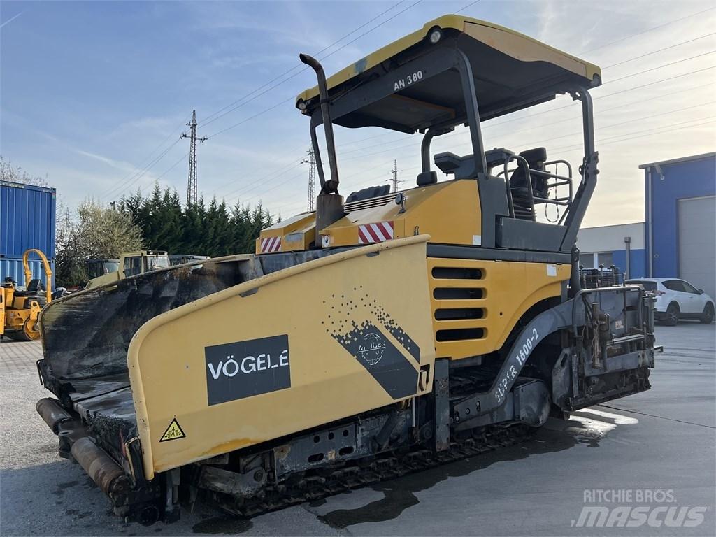 Vögele S 1600-2 Asfaltudlæggere