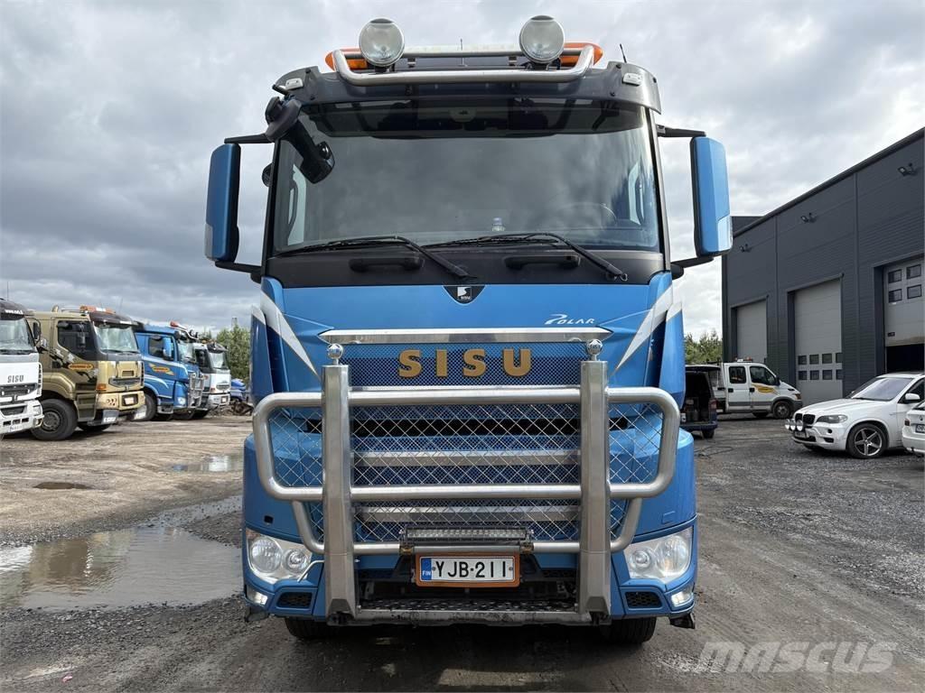 Sisu CK16M 8*4 Lastbiler med tip