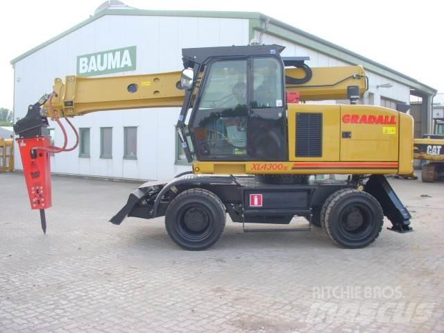 Gradall XL 4300 Gravemaskiner på hjul