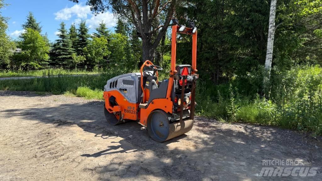 Hamm HD 8 VV Tvilling tromle