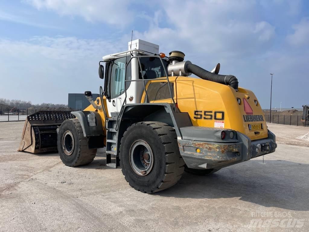 Liebherr 550 CDC + BSS Læssemaskiner på hjul