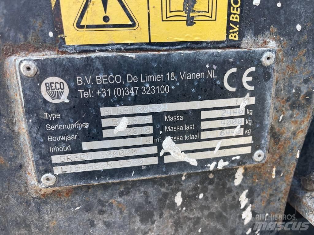 Liebherr 550 CDC + BSS Læssemaskiner på hjul