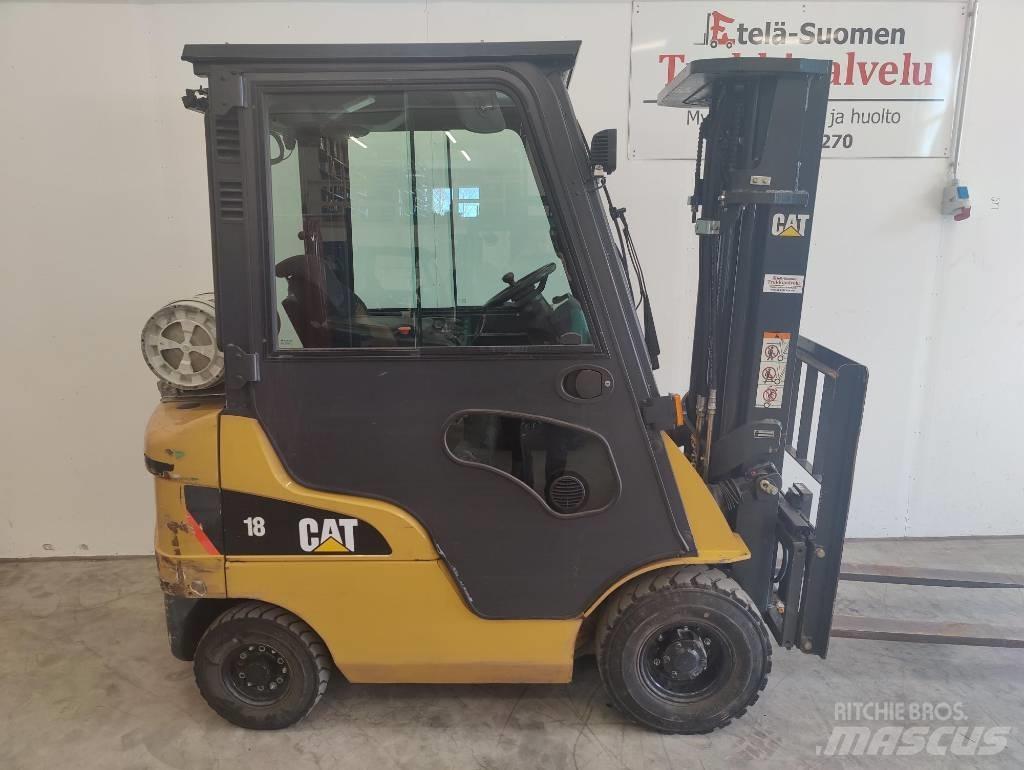 CAT GP 18 N LPG gaffeltrucks