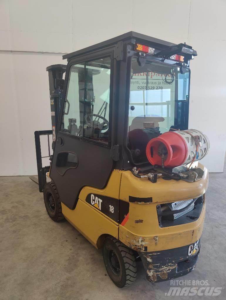 CAT GP 18 N LPG gaffeltrucks