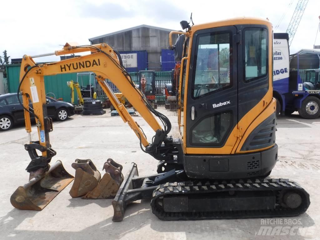 Hyundai Robex 27 Z-9 Minigravemaskiner