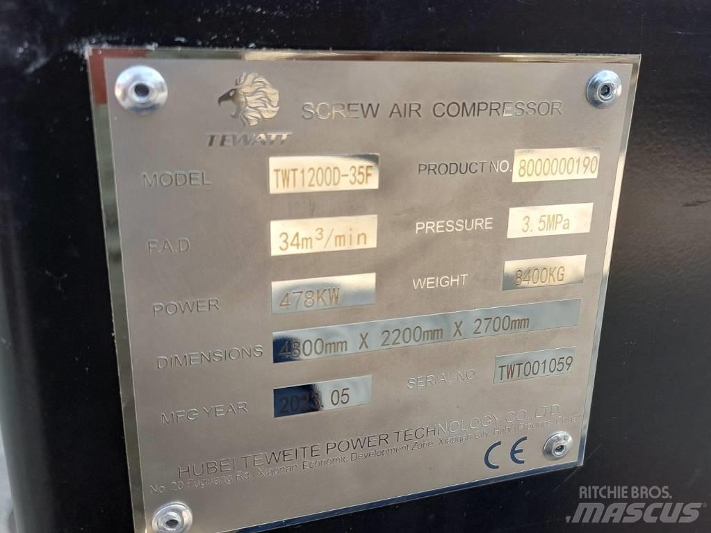  Tewatt TWT1200D-35F Kompressorer