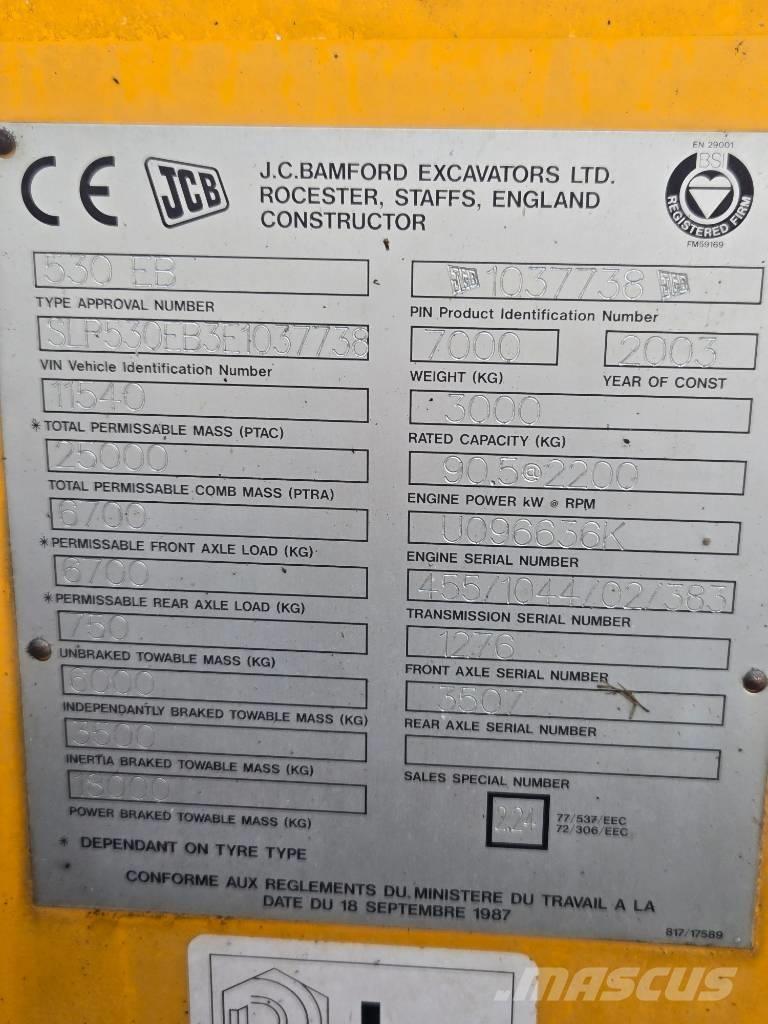 JCB 530 Teleskoplæssere