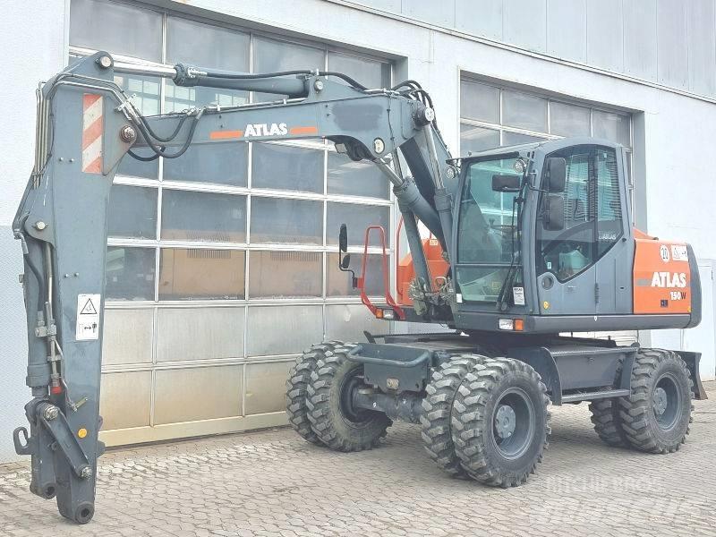 Atlas 150 W Gravemaskiner på hjul