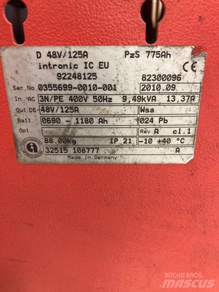 Linde E20L/386 El gaffeltrucks