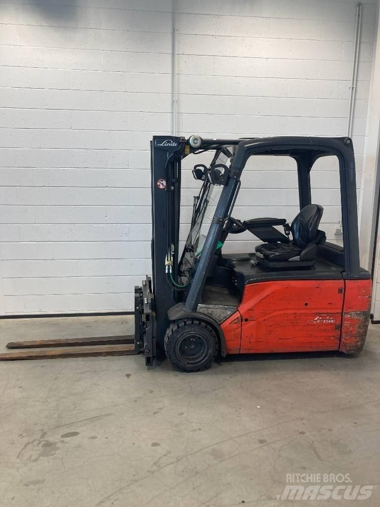 Linde E20L/386 El gaffeltrucks