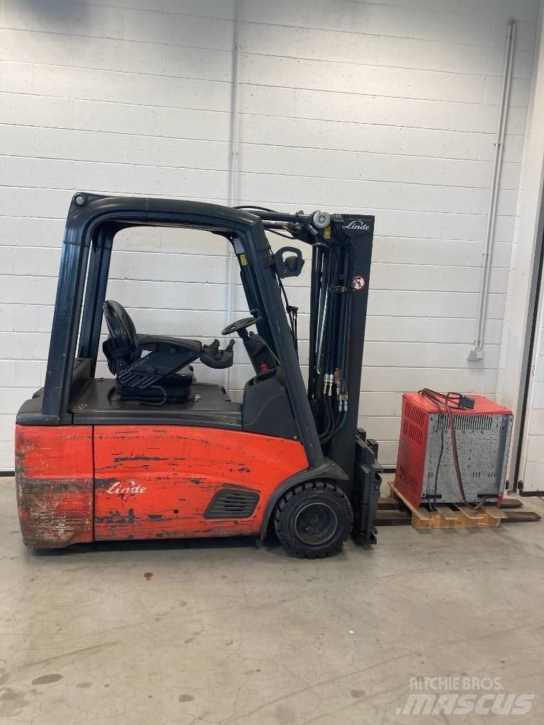 Linde E20L/386 El gaffeltrucks