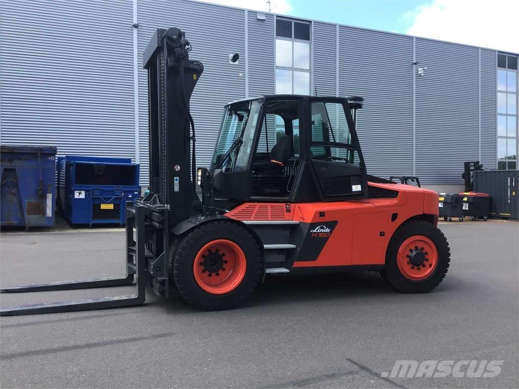 Linde H160D/600 Diesel gaffeltrucks