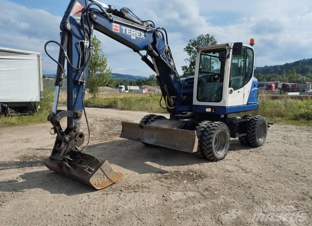 Terex TW 85 Gravemaskiner på hjul