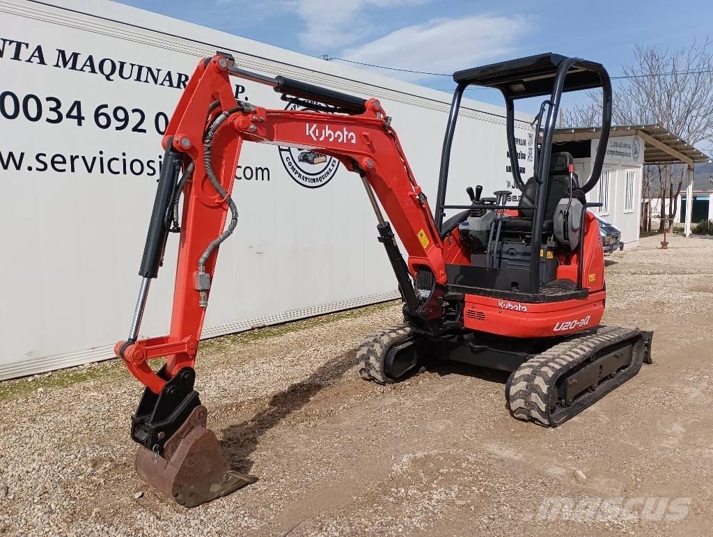 Kubota U 20-3 Minigravemaskiner