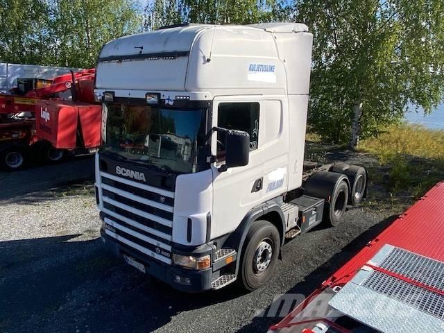 Scania R 164, 6x2 Trækkere