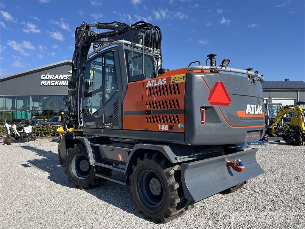 Atlas 185 WSR Gravemaskiner på hjul