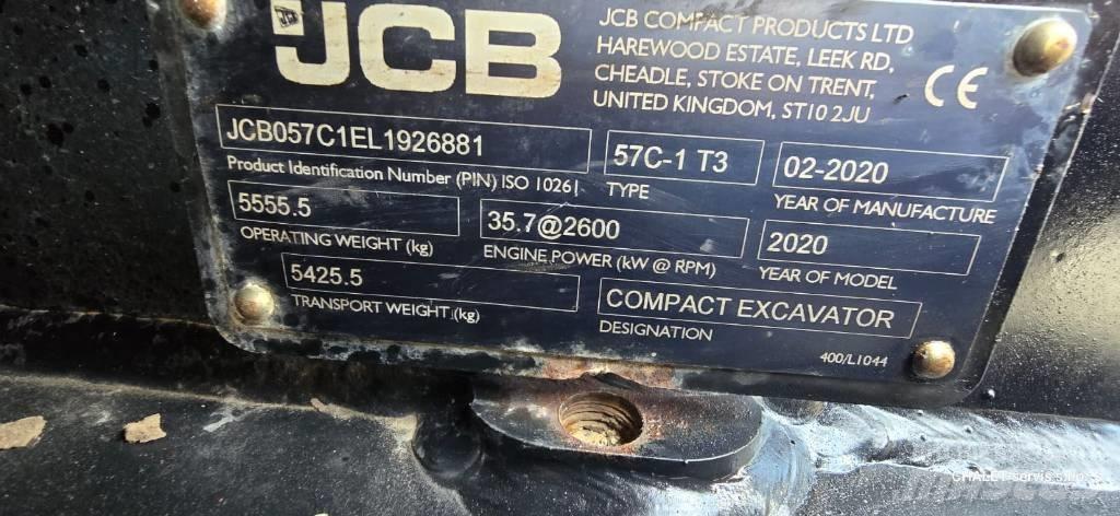 JCB 57 C-1 Minigravemaskiner