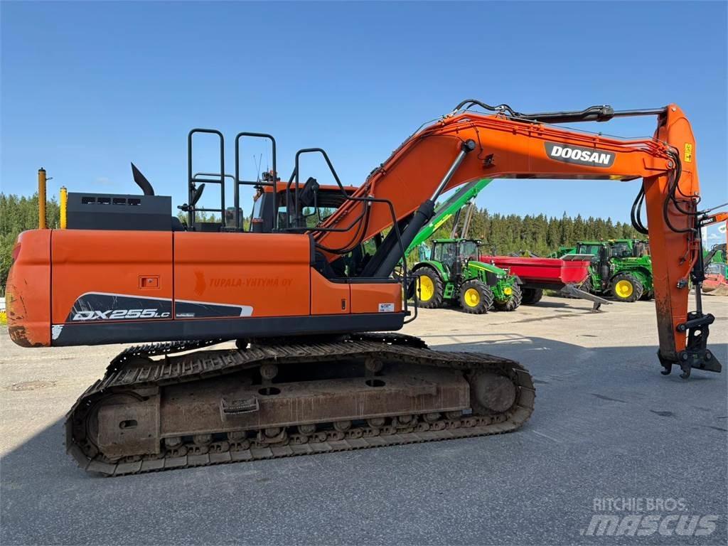Doosan DX255LC-5 Gravemaskiner på larvebånd
