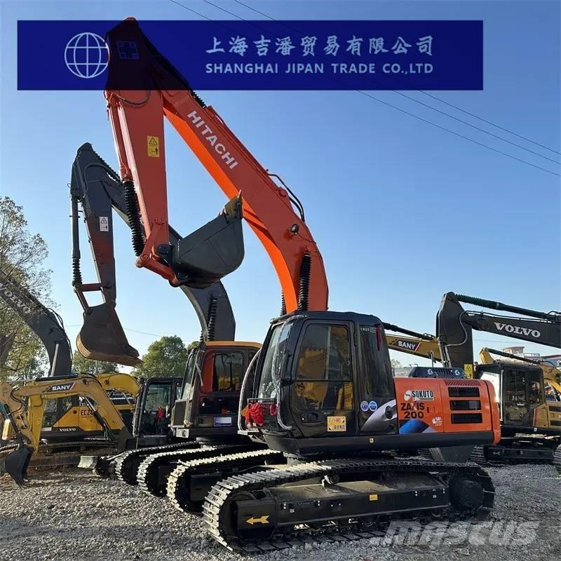 Hitachi ZX 200 Gravemaskiner på larvebånd
