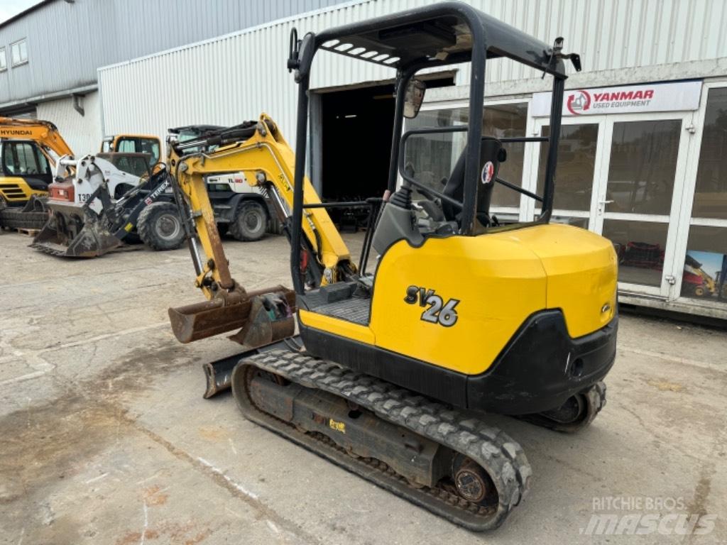 Yanmar SV26 (00572) Minigravemaskiner