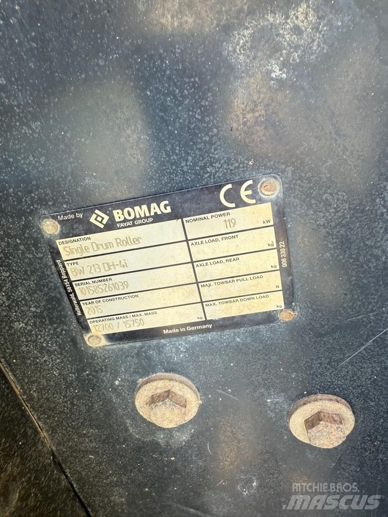 Bomag BW 213 D H-4 Jordvibrationstromler