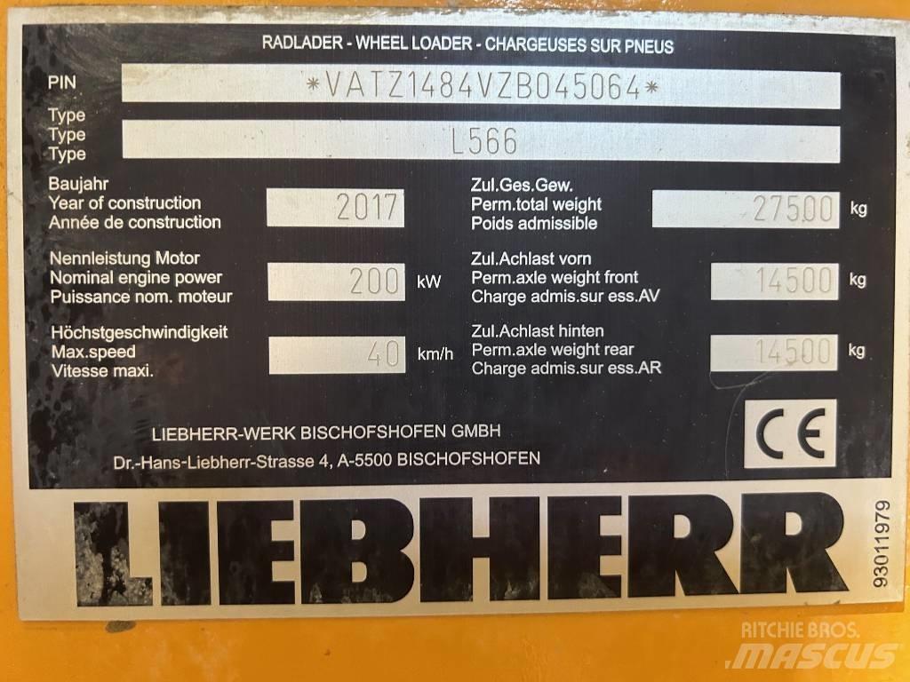 Liebherr L 566 Læssemaskiner på hjul