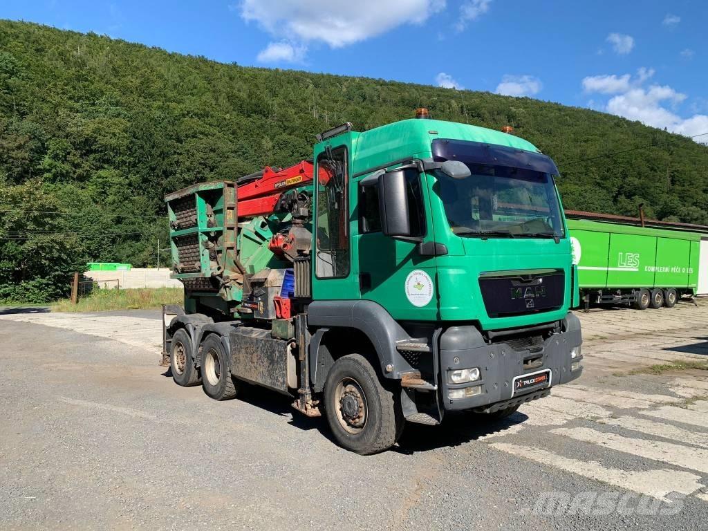 JENZ MAN TGS 6x4 Flishuggere / neddelere