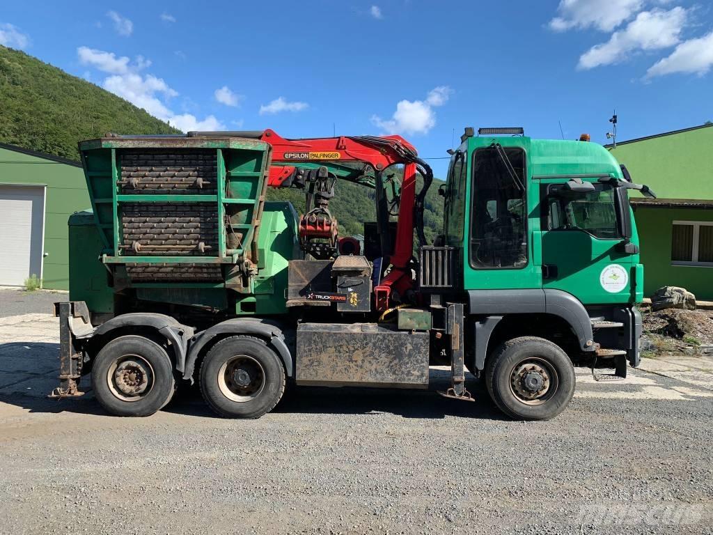 MAN - JENZ TGS 6x4 Flishuggere / neddelere
