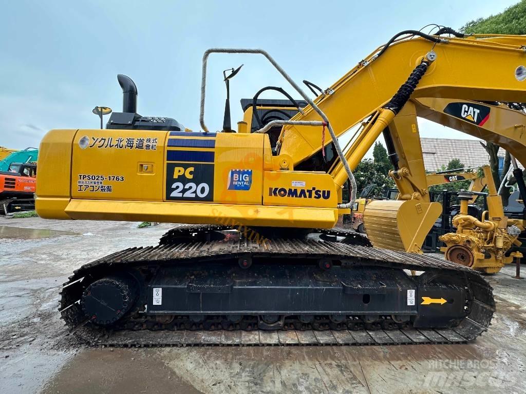 Komatsu PC 220 Gravemaskiner på larvebånd