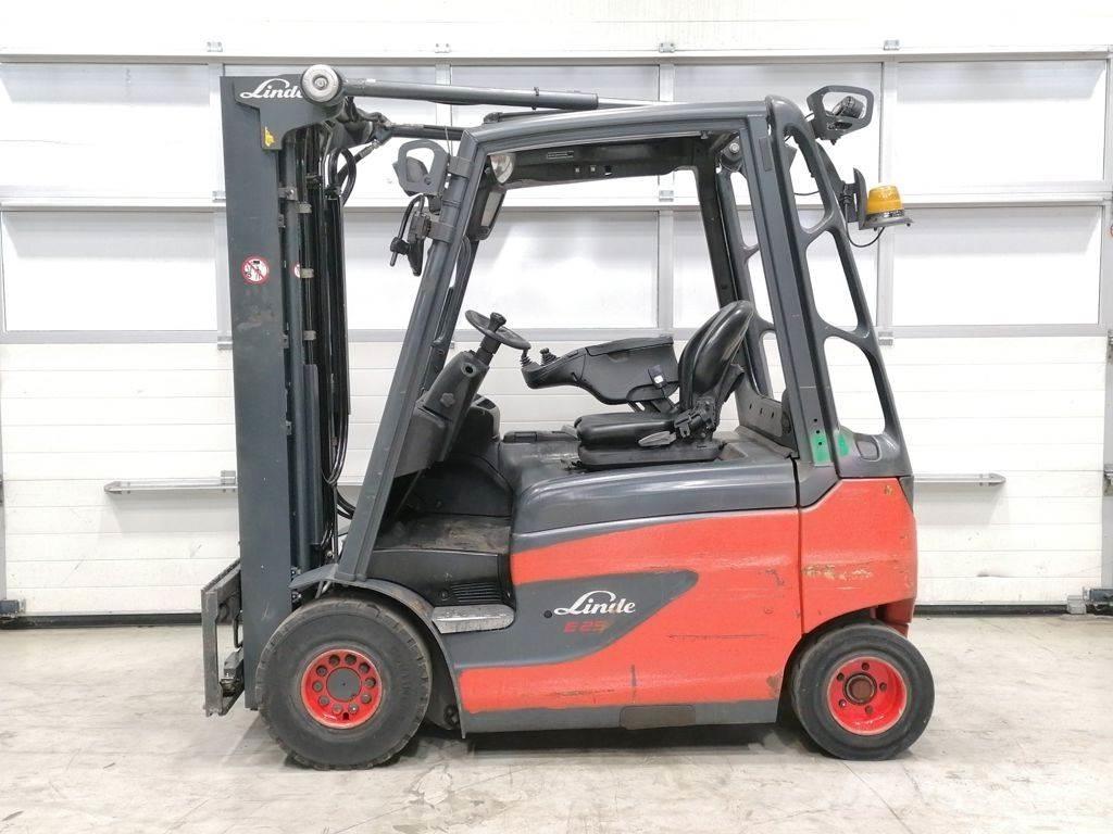 Linde E25-01 El gaffeltrucks